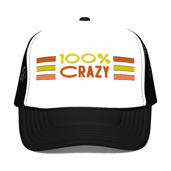 100% Crazy hat